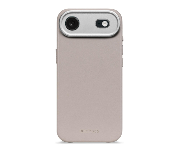 Decoded Leather Backcover, iPhone 17 Air, Solid Clay - 1359095 - zdjęcie